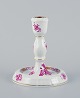 Herend, Hungary, Chinese Bouquet Raspberry, candle holder.Mid 20th century.Perfect ...