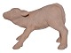 Lyngby Denmark, terracotta figurine of calf.Length 16.8 cm., height 12.0 cm.Perfect ...