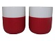 Royal 
Copenhagen 
Kontrast red 
coffee mug.
Decoration 
number 495.
Factory first.
Height ...
