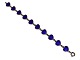 Danish Sterling 
silver
Bracelet with 
hearts and dark 
...