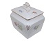 Bing & Grondahl 
Sachian Flower 
on white 
porcelain, 
lidded box for 
biscuits.
Decoration 
number ...