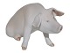 Royal Copenhagen figurine, Pig.Decoration number 1400.Factory first.Length 13.5 ...