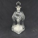 Height 26 cm.Clear cluck bottle with inserted music box at the bottom from Illums ...
