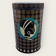 Coffee tin can, 
FDB circle 
coffee, 17cm 
high, 11.5cm in 
diameter, 
Design Aage 
Sikker Hansen 
...