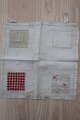 An antique Sampler, handmade  37cm x 37cmAn sampler was used so that the girls were able to ...
