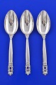 Georg Jensen 
silver. 
Flatware Acorn 
dessert spoon, 
length 17.3 cm. 
6 3/4 inches. 
Fine condition, 
...