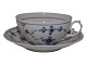 Bing & Grøndahl 
Blue 
Traditional 
(Blue Fluted 
Plain), tea cup 
and saucer. The 
cup is 
decorated ...