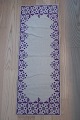 An old table cloth with embroidery, handmade97cm x 35cmPlease note: In a good condition, but ...
