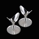 Svend Weihrauch 
- F. 
Hingelberg. A 
pair of 
Sterling Silver 
Candlesticks 
#34303.
Designed by 
...