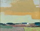 Frans 
Vester-Pedersen 
(1934-1972), 
modernist 
landscape with 
fields and a 
farm.
Approximately 
...