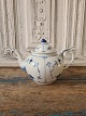 B&G Blue fluted 
teapot 
No. 654, 
Factory second
Height 16 cm. 
Length 23 cm.