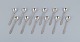 Georg Jensen 
Beaded.
A set of 
twelve coffee 
spoons in 
sterling 
silver.
Post 1945 
hallmark.
In ...