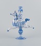 Bjørn Wiinblad ceramic figurine from "Det Blå Hus" (The Blue House).Figurine/candle holder of ...