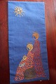 An old embroidery for the christmas to hang upHand madeVery well done38cm x 18cmIn a ...