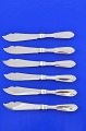 Danish silver 
with toweres 
marks / 830s. 
silver 
Flatware, 
"Arvesolv" 
Pattern No. 1. 
Fish cutlery 
...