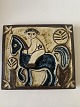 Søholm ReliefMotive. Boy to HorseNo. 4018Height 19.2 cmWide 21.7 cmSOLD