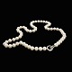 Georg Jensen. 
Pearl Necklace 
with 18k White 
Gold Clasp.
Freshwater 
Cultured 
pearls.
Designed ...