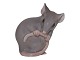 Small Bing & Grondahl figurine, grey mouse.Decoration number 1801.This was produced ...