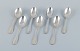 Georg Jensen, 
Viking, a set 
of seven large 
dinner spoons 
in 830 silver.
Stamped with 
the ...