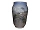 Royal 
Copenhagen 
large vase with 
Danish farm and 
crows.
&#8232;This 
product is only 
at our ...