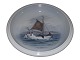Royal 
Copenhagen 
round tray with 
fishing boat.
&#8232;This 
product is only 
at our storage. 
It ...