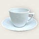 Bing & 
Grondahl, White 
elegance, 
Coffee cup 
#305, 7.5cm in 
diameter, 6.5cm 
high, 2nd grade 
*Nice ...