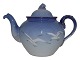 Bing & Grondahl Seagull with gold edge, tea pot.The factory mark tells, that this was ...