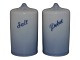 Bing & Grondahl 
Blue Tone, salt 
shaker and 
pepper shaker 
with logo.
Thick ...