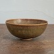 Saxbo bowl with 
hare fur glaze 
in brown-green 
colours. 
Stamped with 
monogram SAXBO 
86 DENMSRK.H. 
...