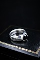 Georg Jensen 
men's ring in 
sterling silver 
with black onyx 
stone. (#595) 
Ring size: 
64cm.