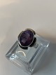 Women's silver 
ring with an 
amethyst
stamped 925S
Size 52
Nice and well 
maintained 
condition