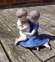 Bing & Grondahl figurine No 1568 of 1st quality. B&G porcelain figurines, Denmark.Big sister ...