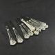 Length 20.5 cm.
12 fine 
beautiful 
dinner knives 
in silver from 
August Thomsen.
Stamp Aug. ...
