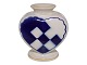 Aluminia, blue 
Christmas heart 
vase.
Factory first.
Height 7.5 cm.
There is a 
little ...
