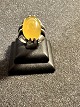 Beautiful 
silver rings 
with large 
amber stones, 
made of silver 
925, size 61