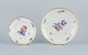 Royal 
Copenhagen, 
Saxon Flower, a 
bowl and a 
plate.
Models: 4/1772 
+ 4/1625.
From the ...