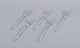 Horsens Silver. 
A set of five 
cake forks in 
830 silver.
From the 
1930s.
Hallmarked.
In ...