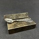 Length 7.5 cm.
Stamped De tre 
Tårne 19 for 
the year 1919 
and for silver.
They are in 
good ...