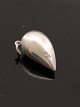 GEORG JENSEN 
sterling silver 
drop pendant L. 
2.8 cm. subject 
no. 541535