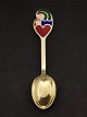 A Michelsen 
Christmas spoon 
1968 design 
Heerup gilded 
sterling silver 
subject no. 
541635