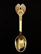 A Michelsen 
Christmas spoon 
1972 
gold-plated 
sterling silver 
subject no. 
541696