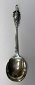 Silver spoon, decorated with grapes, 1950, Denmark. Length .: 14.4 cm. Wt .: 24 grams. ...