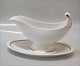 B&G 008 
Sauceboat with 
handle 11 x 24 
cm 3.5 dl (311) 
White porcelain 
with gold - 
clasic form - 
...