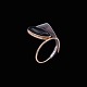 Petur Tryggvi 
Hjalmarsson. 
Sterling Silver 
&14k Gold Ring 
with Onyx.
Designed and 
crafted by ...