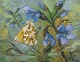Ulf Ålund (born 
1948), Swedish 
artist, oil on 
canvas.
Aurora 
butterfly in a 
flower ...
