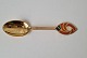 A.Michelsen 
Christmas spoon 
in sterling 
silver with 
enamel 1971
Stamped: 
A.Michelsen - 
Sterling ...