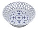 Royal 
Copenhagen Blue 
Fluted Full 
Lace, fruit 
basket with 
pierced border.
The factory 
mark ...