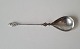 1800s serving 
spoon with 
twisted handle 
made of silver 
Stamp: 11L 
Length 17.5 
cm.