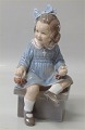Dahl Jensen 
Doll  1207 Girl 
with berry 
"Else" 
(Dahl-Jensen) 
(DJ) 19 cm
and in mint 
condition ...
