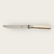 Olympia, fruit knife, handles in three-tower silver (830S) and blade in stainless steel from ...